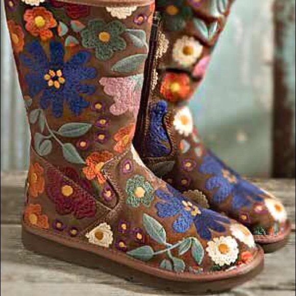 Ugg embroidered boots Clearance